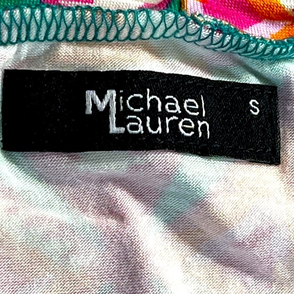 Michael Lauren Cuba T Shirt Dress, Bright Triangle Print, Women’s, Size Small - Picture 4 of 10